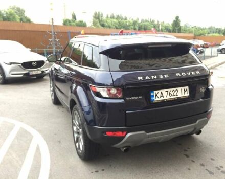 Синий Ленд Ровер Рендж Ровер Эвок, объемом двигателя 2 л и пробегом 99 тыс. км за 17500 $, фото 6 на Automoto.ua