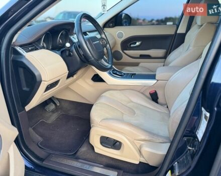 Синій Ленд Ровер Рендж Ровер Евок, об'ємом двигуна 2 л та пробігом 116 тис. км за 13999 $, фото 48 на Automoto.ua