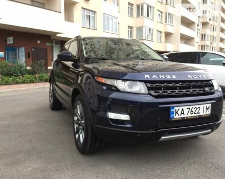 Синий Ленд Ровер Рендж Ровер Эвок, объемом двигателя 2 л и пробегом 99 тыс. км за 17500 $, фото 2 на Automoto.ua