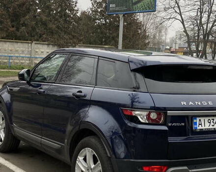 Синій Ленд Ровер Рендж Ровер Евок, об'ємом двигуна 2 л та пробігом 215 тис. км за 16500 $, фото 2 на Automoto.ua