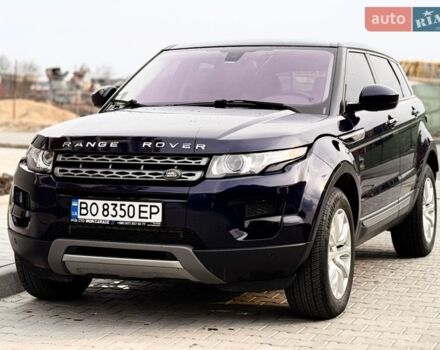 Синій Ленд Ровер Рендж Ровер Евок, об'ємом двигуна 2 л та пробігом 116 тис. км за 13999 $, фото 11 на Automoto.ua