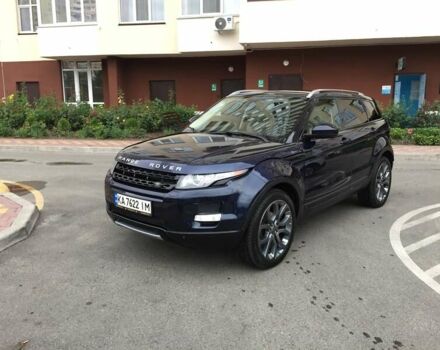 Синий Ленд Ровер Рендж Ровер Эвок, объемом двигателя 2 л и пробегом 99 тыс. км за 17500 $, фото 1 на Automoto.ua