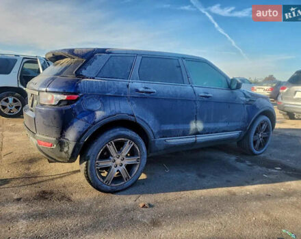 Синій Ленд Ровер Рендж Ровер Евок, об'ємом двигуна 2 л та пробігом 209 тис. км за 11700 $, фото 1 на Automoto.ua