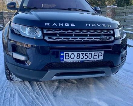 Синій Ленд Ровер Рендж Ровер Евок, об'ємом двигуна 2 л та пробігом 113 тис. км за 18400 $, фото 2 на Automoto.ua