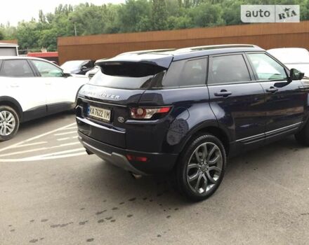 Синий Ленд Ровер Рендж Ровер Эвок, объемом двигателя 2 л и пробегом 99 тыс. км за 17500 $, фото 4 на Automoto.ua