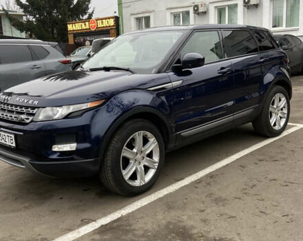 Синій Ленд Ровер Рендж Ровер Евок, об'ємом двигуна 2 л та пробігом 215 тис. км за 16500 $, фото 1 на Automoto.ua