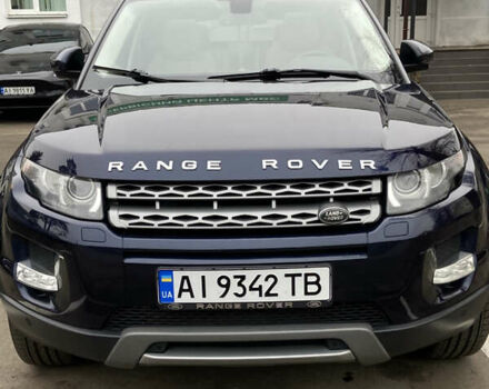 Синій Ленд Ровер Рендж Ровер Евок, об'ємом двигуна 2 л та пробігом 214 тис. км за 15650 $, фото 1 на Automoto.ua