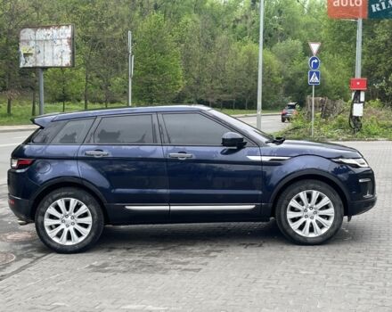 Синій Ленд Ровер Рендж Ровер Евок, об'ємом двигуна 2 л та пробігом 125 тис. км за 16990 $, фото 10 на Automoto.ua