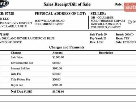 Синій Ленд Ровер Рендж Ровер Евок, об'ємом двигуна 2 л та пробігом 134 тис. км за 10500 $, фото 13 на Automoto.ua
