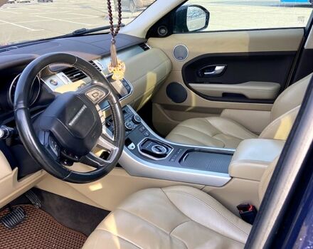 Синій Ленд Ровер Рендж Ровер Евок, об'ємом двигуна 2 л та пробігом 161 тис. км за 15550 $, фото 6 на Automoto.ua