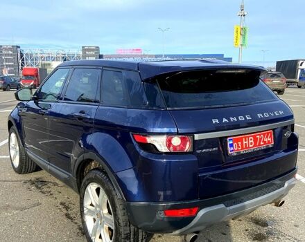 Синій Ленд Ровер Рендж Ровер Евок, об'ємом двигуна 2 л та пробігом 161 тис. км за 15550 $, фото 3 на Automoto.ua