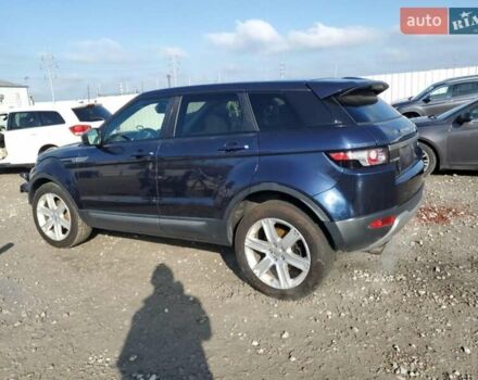Синій Ленд Ровер Рендж Ровер Евок, об'ємом двигуна 2 л та пробігом 134 тис. км за 10500 $, фото 1 на Automoto.ua