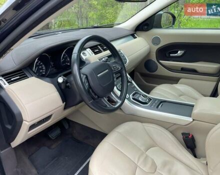 Синій Ленд Ровер Рендж Ровер Евок, об'ємом двигуна 2 л та пробігом 88 тис. км за 21000 $, фото 11 на Automoto.ua