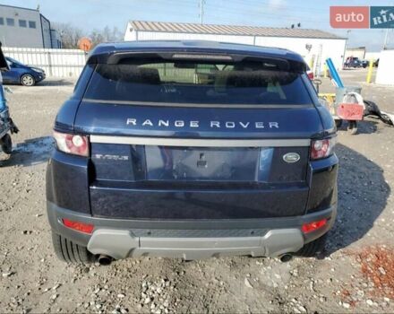 Синій Ленд Ровер Рендж Ровер Евок, об'ємом двигуна 2 л та пробігом 134 тис. км за 10500 $, фото 5 на Automoto.ua