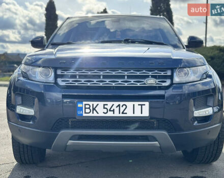 Синий Ленд Ровер Рендж Ровер Эвок, объемом двигателя 2 л и пробегом 176 тыс. км за 16200 $, фото 1 на Automoto.ua