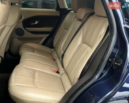 Синій Ленд Ровер Рендж Ровер Евок, об'ємом двигуна 2 л та пробігом 109 тис. км за 23990 $, фото 10 на Automoto.ua