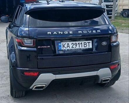 Синій Ленд Ровер Рендж Ровер Евок, об'ємом двигуна 2.18 л та пробігом 137 тис. км за 21000 $, фото 5 на Automoto.ua