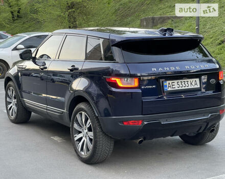 Синій Ленд Ровер Рендж Ровер Евок, об'ємом двигуна 2 л та пробігом 66 тис. км за 21000 $, фото 6 на Automoto.ua