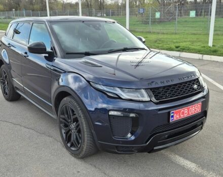 Синій Ленд Ровер Рендж Ровер Евок, об'ємом двигуна 2 л та пробігом 120 тис. км за 18500 $, фото 9 на Automoto.ua
