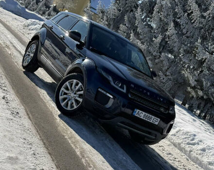 Синий Ленд Ровер Рендж Ровер Эвок, объемом двигателя 2 л и пробегом 113 тыс. км за 24800 $, фото 1 на Automoto.ua