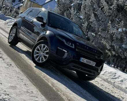 Синий Ленд Ровер Рендж Ровер Эвок, объемом двигателя 2 л и пробегом 113 тыс. км за 24800 $, фото 2 на Automoto.ua