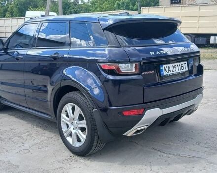 Синій Ленд Ровер Рендж Ровер Евок, об'ємом двигуна 2.18 л та пробігом 137 тис. км за 21000 $, фото 1 на Automoto.ua