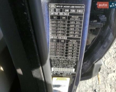 Синій Ленд Ровер Рендж Ровер Евок, об'ємом двигуна 2 л та пробігом 104 тис. км за 5600 $, фото 12 на Automoto.ua