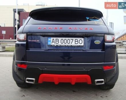Синій Ленд Ровер Рендж Ровер Евок, об'ємом двигуна 2 л та пробігом 114 тис. км за 23499 $, фото 4 на Automoto.ua