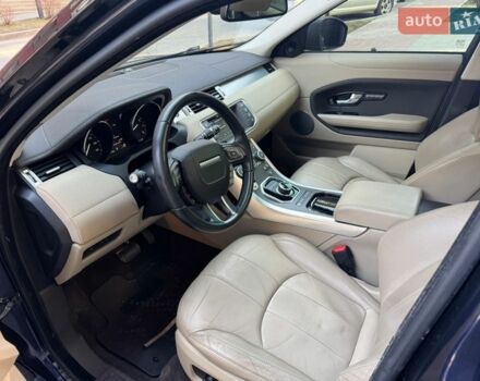 Синій Ленд Ровер Рендж Ровер Евок, об'ємом двигуна 2 л та пробігом 149 тис. км за 15800 $, фото 25 на Automoto.ua