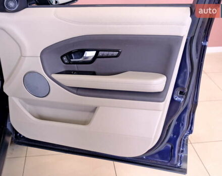 Синій Ленд Ровер Рендж Ровер Евок, об'ємом двигуна 2 л та пробігом 83 тис. км за 17900 $, фото 37 на Automoto.ua