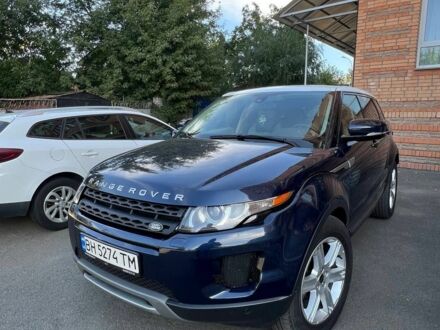 Ленд Ровер Рендж Ровер Эвок 2012 в Киеве на Automoto.ua Синий Ленд Ровер Рендж Ровер Эвок, объемом двигателя 2 л и пробегом 100 тыс. км за 13600 $, фото 1 на Automoto.ua