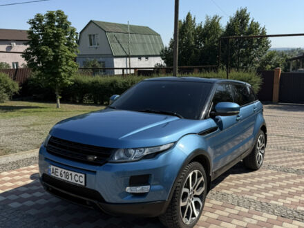 Синій Ленд Ровер Рендж Ровер Евок, об'ємом двигуна 2 л та пробігом 139 тис. км за 18500 $, фото 1 на Automoto.ua