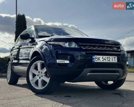 Синий Ленд Ровер Рендж Ровер Эвок, объемом двигателя 2 л и пробегом 176 тыс. км за 16200 $, фото 1 на Automoto.ua