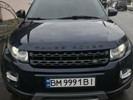 Синій Ленд Ровер Рендж Ровер Евок, об'ємом двигуна 2.2 л та пробігом 193 тис. км за 28700 $, фото 1 на Automoto.ua