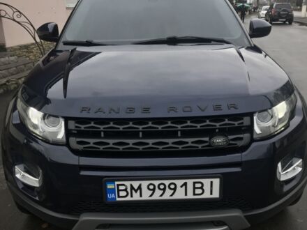 Синій Ленд Ровер Рендж Ровер Евок, об'ємом двигуна 2.2 л та пробігом 193 тис. км за 28700 $, фото 1 на Automoto.ua