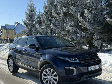 Синий Ленд Ровер Рендж Ровер Эвок, объемом двигателя 2 л и пробегом 113 тыс. км за 24800 $, фото 1 на Automoto.ua