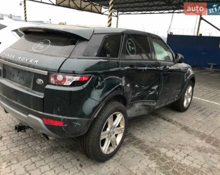 Зелений Ленд Ровер Рендж Ровер Евок, об'ємом двигуна 2 л та пробігом 165 тис. км за 19900 $, фото 12 на Automoto.ua