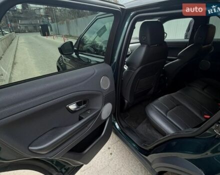 Зелений Ленд Ровер Рендж Ровер Евок, об'ємом двигуна 2 л та пробігом 106 тис. км за 16200 $, фото 14 на Automoto.ua
