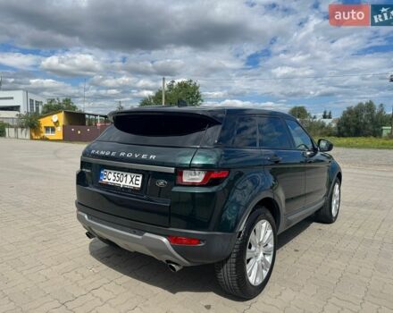 Зелений Ленд Ровер Рендж Ровер Евок, об'ємом двигуна 2 л та пробігом 110 тис. км за 18500 $, фото 3 на Automoto.ua