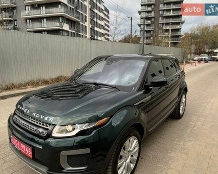 Зелений Ленд Ровер Рендж Ровер Евок, об'ємом двигуна 2 л та пробігом 106 тис. км за 16200 $, фото 1 на Automoto.ua