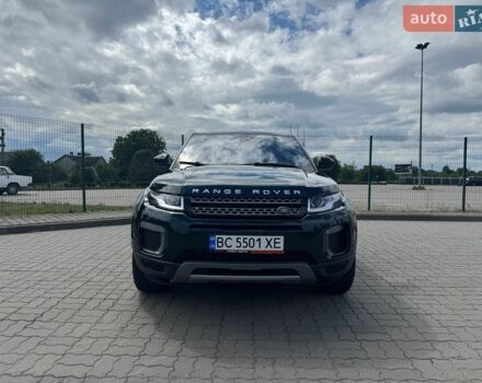 Зелений Ленд Ровер Рендж Ровер Евок, об'ємом двигуна 2 л та пробігом 110 тис. км за 18500 $, фото 1 на Automoto.ua