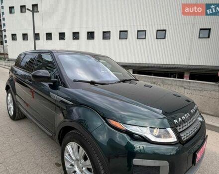 Зелений Ленд Ровер Рендж Ровер Евок, об'ємом двигуна 2 л та пробігом 106 тис. км за 16200 $, фото 3 на Automoto.ua