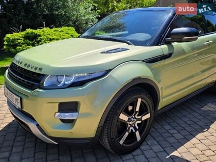 Зелений Ленд Ровер Рендж Ровер Евок, об'ємом двигуна 2 л та пробігом 117 тис. км за 14900 $, фото 1 на Automoto.ua