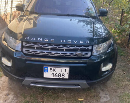 Зеленый Ленд Ровер Рендж Ровер Эвок, объемом двигателя 2 л и пробегом 219 тыс. км за 17350 $, фото 1 на Automoto.ua