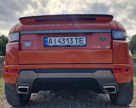 Оранжевый Ленд Ровер Рендж Ровер Эвок, объемом двигателя 2 л и пробегом 61 тыс. км за 39900 $, фото 11 на Automoto.ua