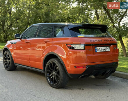 Ленд Ровер Рендж Ровер Эвок 2015 в Киеве на Automoto.ua Оранжевый Ленд Ровер Рендж Ровер Эвок, объемом двигателя 2.2 л и пробегом 93 тыс. км за 22900 $, фото 4 на Automoto.ua