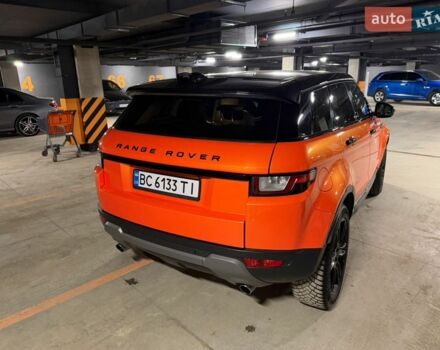 Помаранчевий Ленд Ровер Рендж Ровер Евок, об'ємом двигуна 2 л та пробігом 128 тис. км за 15000 $, фото 13 на Automoto.ua