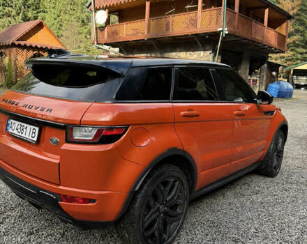 Оранжевый Ленд Ровер Рендж Ровер Эвок, объемом двигателя 2 л и пробегом 80 тыс. км за 23000 $, фото 4 на Automoto.ua