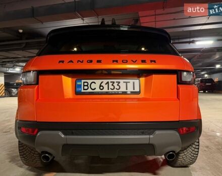 Помаранчевий Ленд Ровер Рендж Ровер Евок, об'ємом двигуна 2 л та пробігом 128 тис. км за 15000 $, фото 12 на Automoto.ua