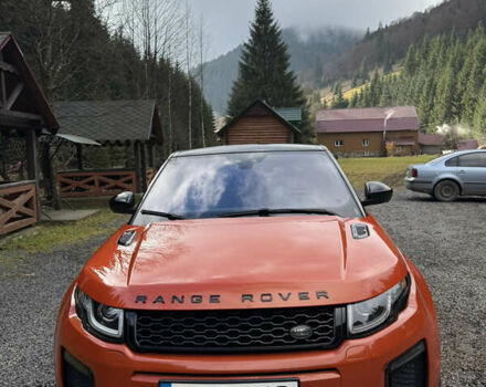 Оранжевый Ленд Ровер Рендж Ровер Эвок, объемом двигателя 2 л и пробегом 80 тыс. км за 23000 $, фото 1 на Automoto.ua